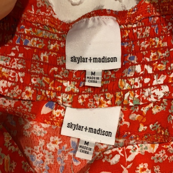 Two piece red halter set - Picture 3 of 4